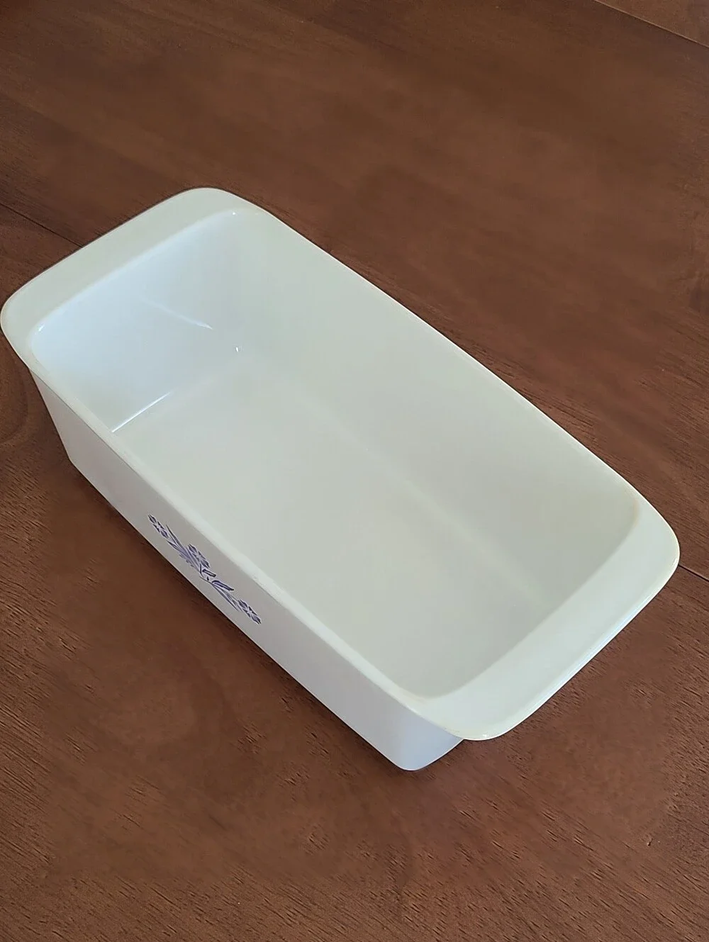 Vintage Corning Ware Blue Cornflower Loaf Pan P-315-B (2-Quart) - Excellent